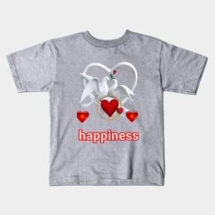 Peace and happiness Kids T-Shirt